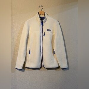 Patagonia Women's Retro Pile Jacket in Natural, Sz MD